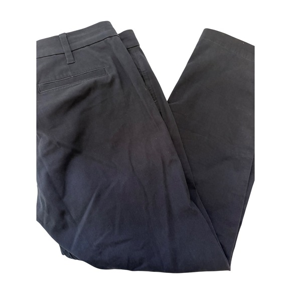 J. Crew Factory Pants - J.Crew Girlfriend Chino 8P Navy Blue, Trousers, Petite, Office, Work, Preppy